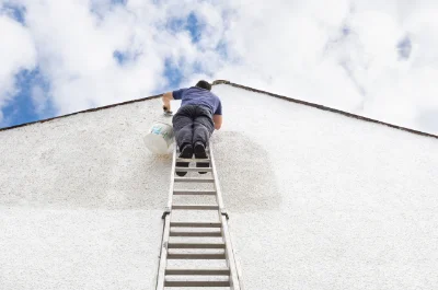 Peinture extérieure à Veaugues — façades et ravalement